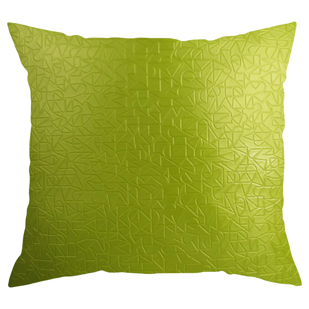 Green Designer Throw Pillows