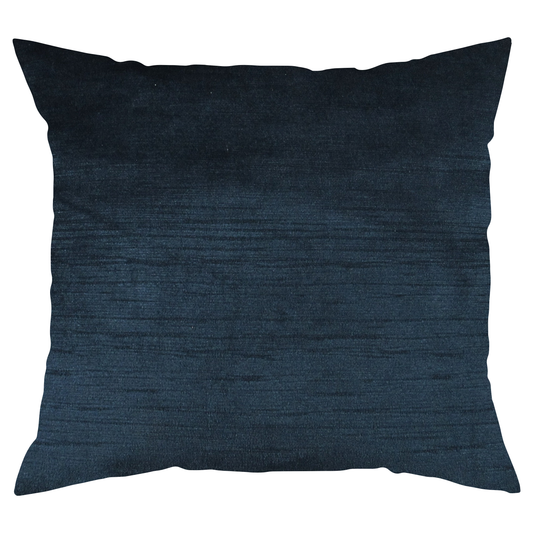 Cobalt Blue Velvet Throw Pillow