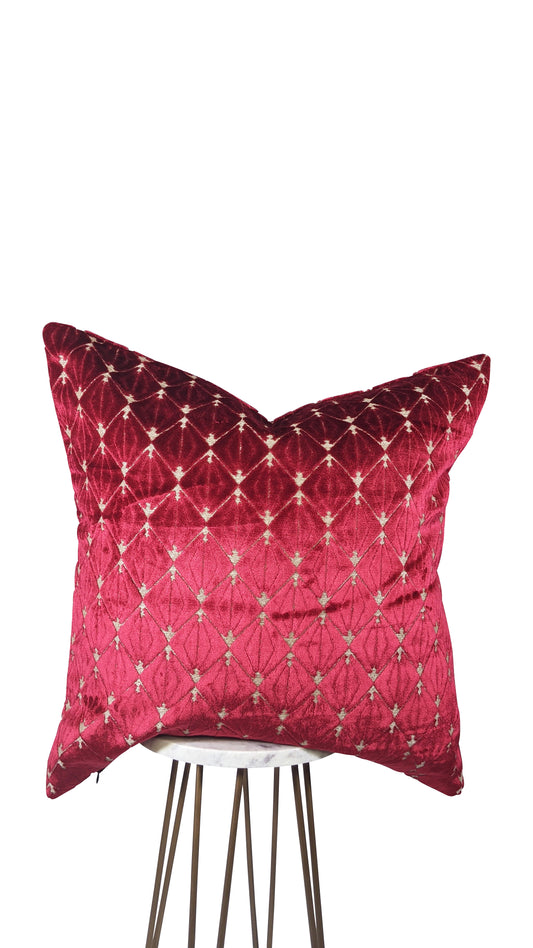 Crimson Red Pillow