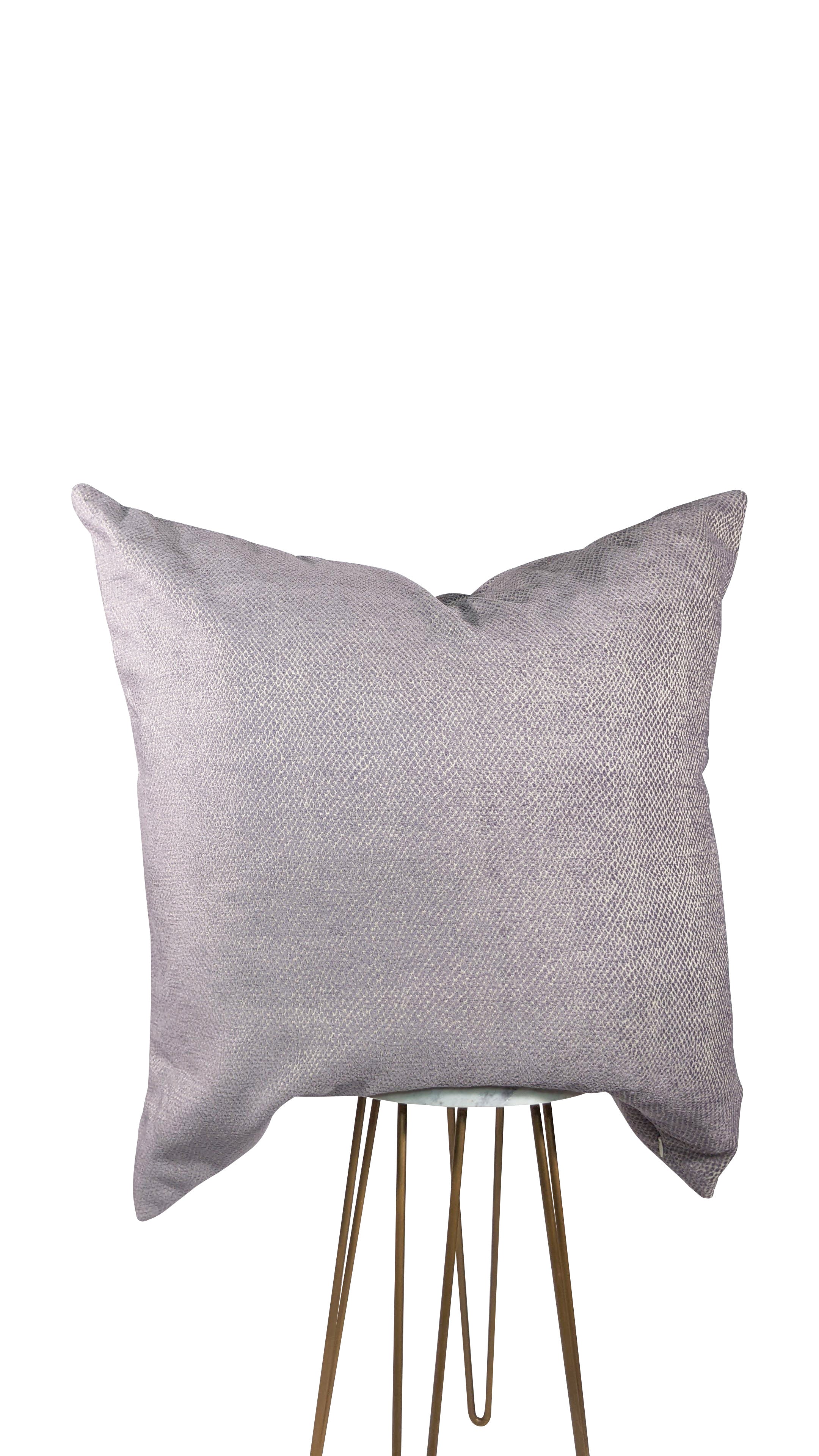Lilac Squares Pillow