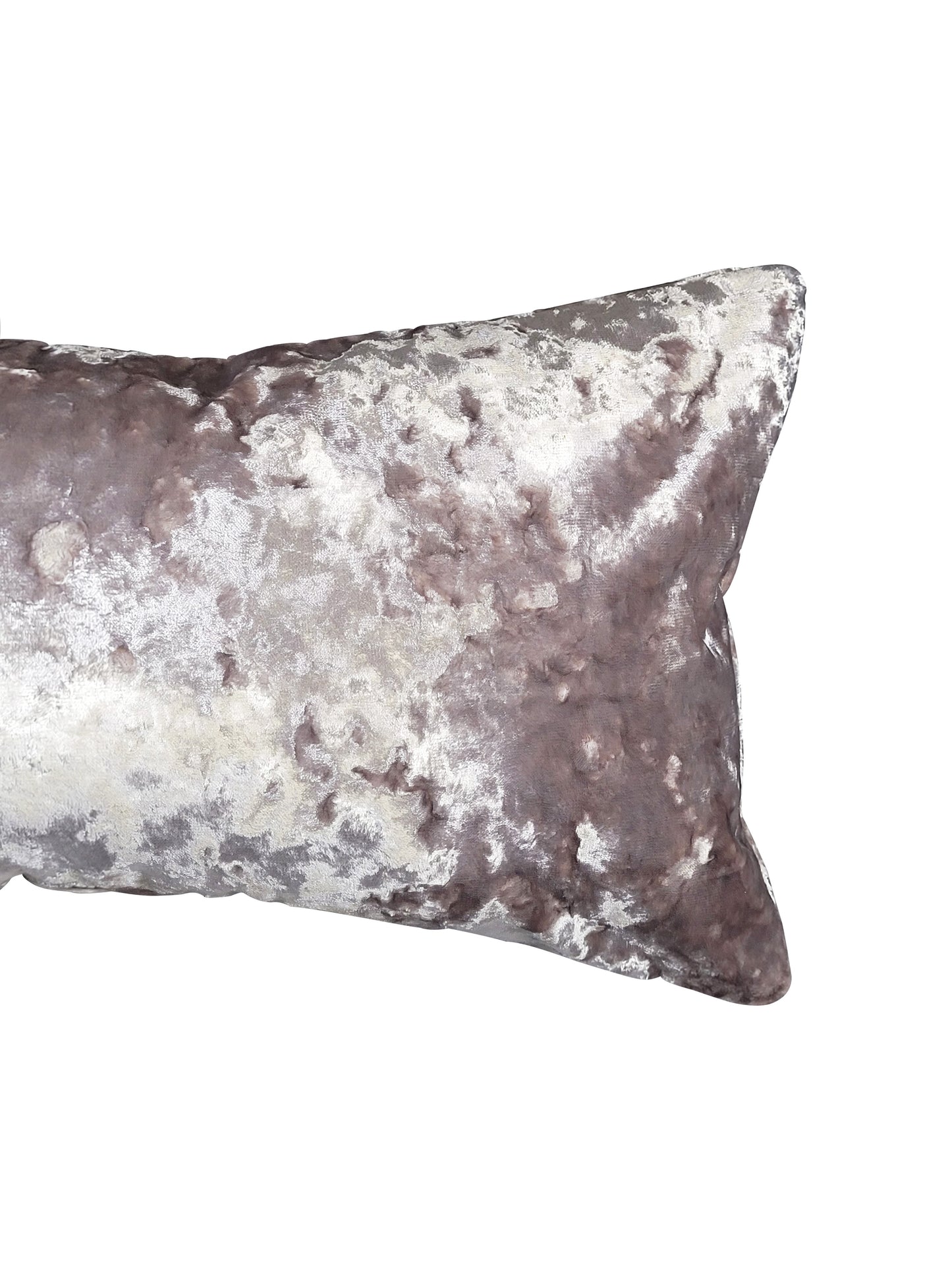 Iridescent Crushed Velvet Pillow