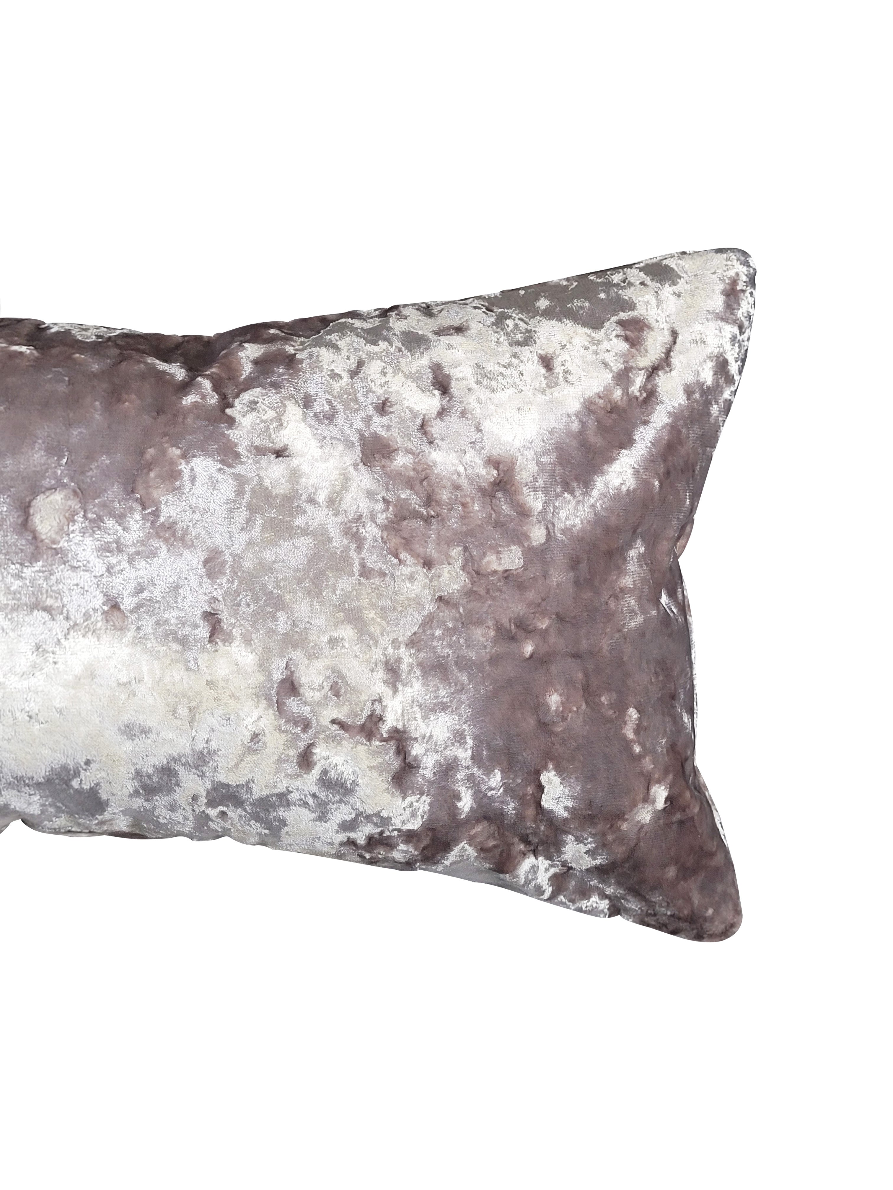 Iridescent Crushed Velvet Pillow