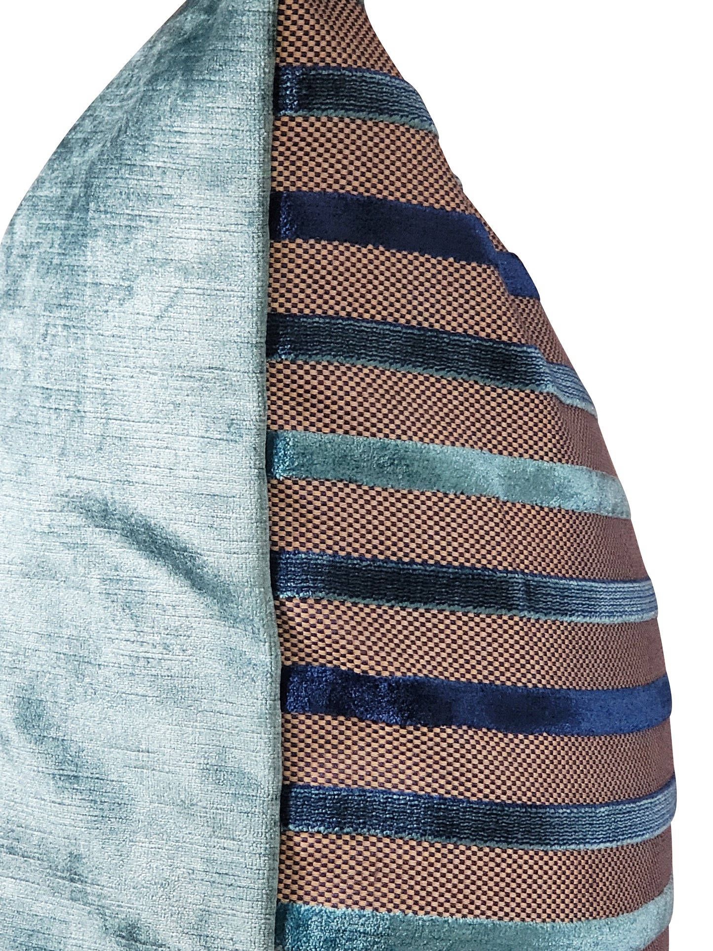 Triple Blue Pillow