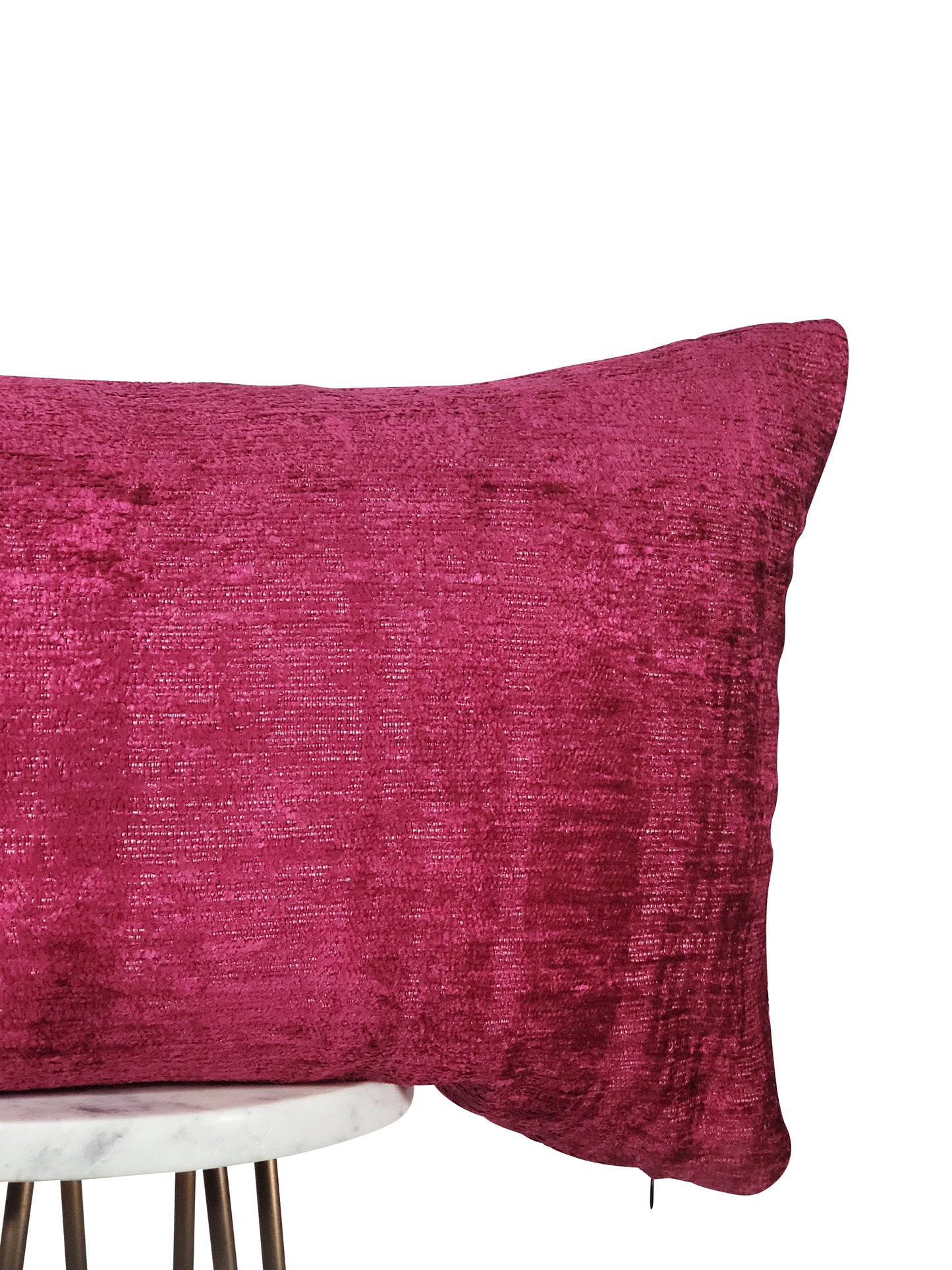 Fuchsia Speckled Pillow
