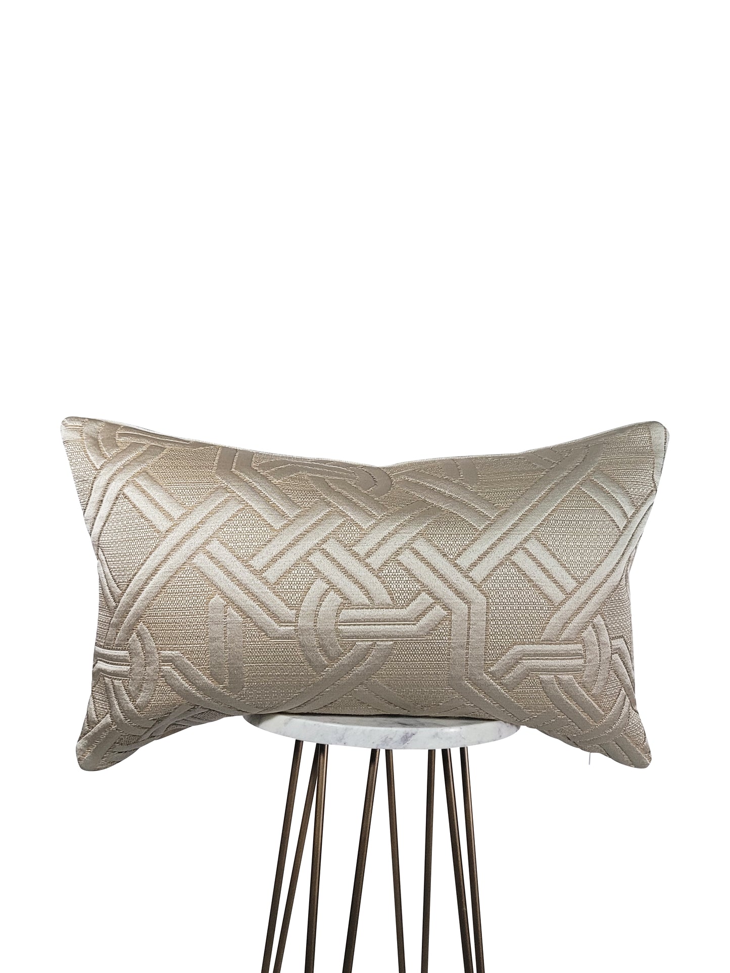 Cream Rope Pillow
