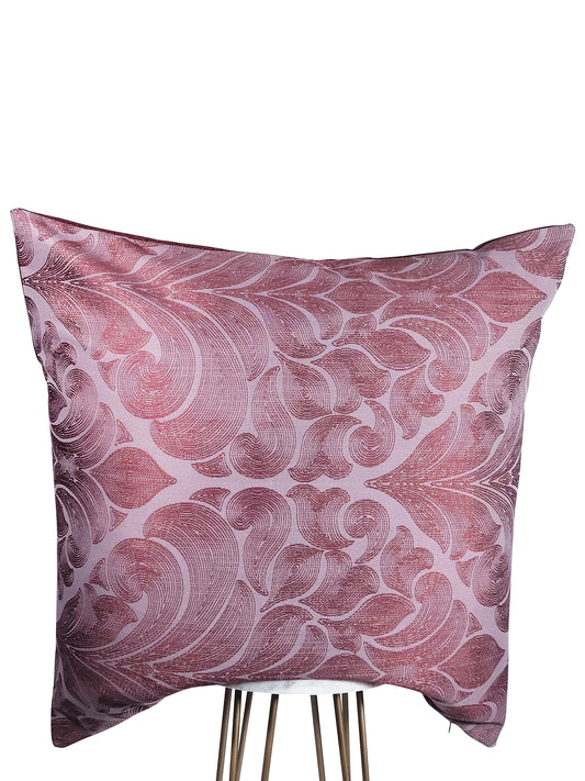 Purple Damask Pillow