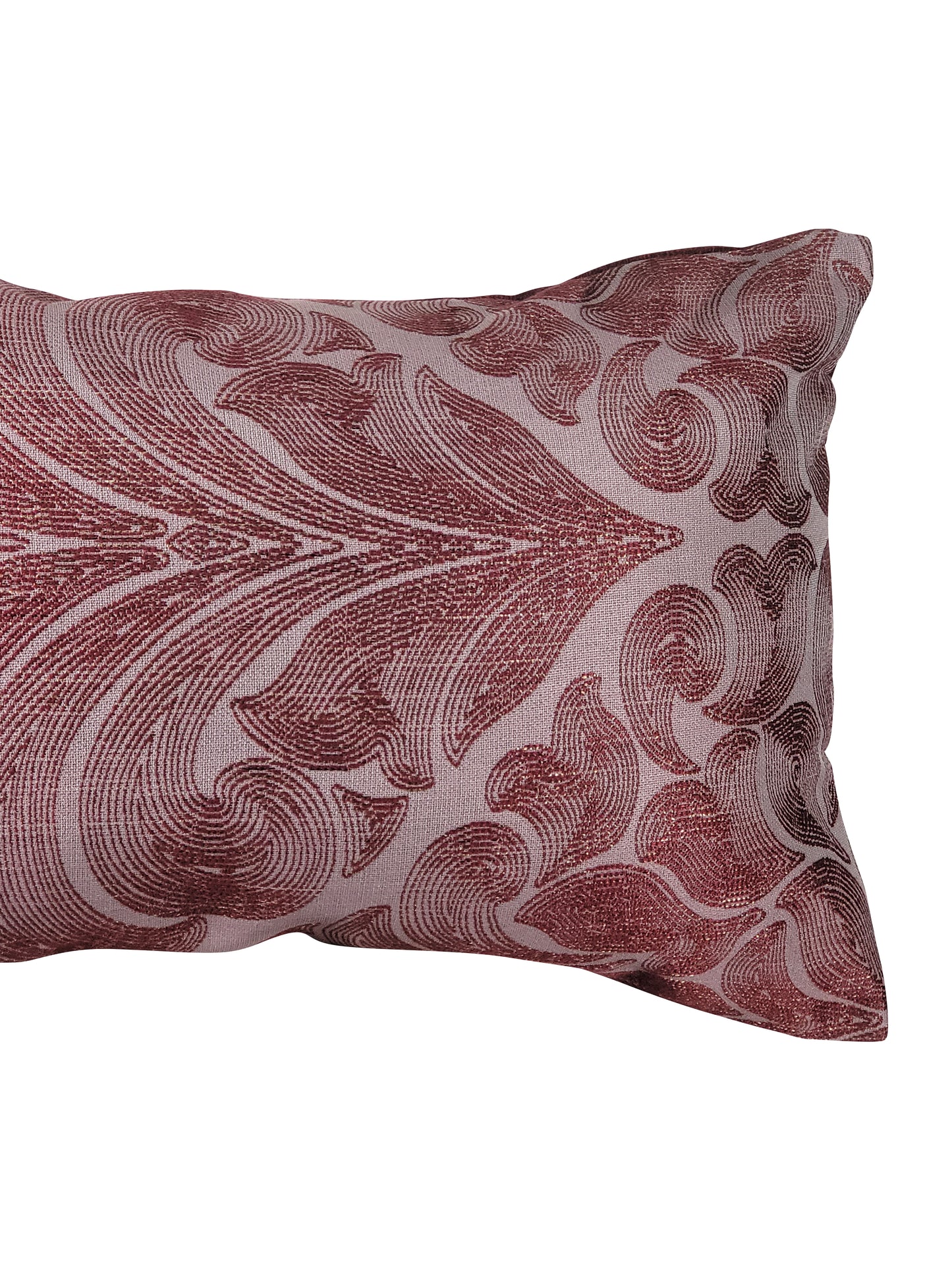 Purple Damask Pillow
