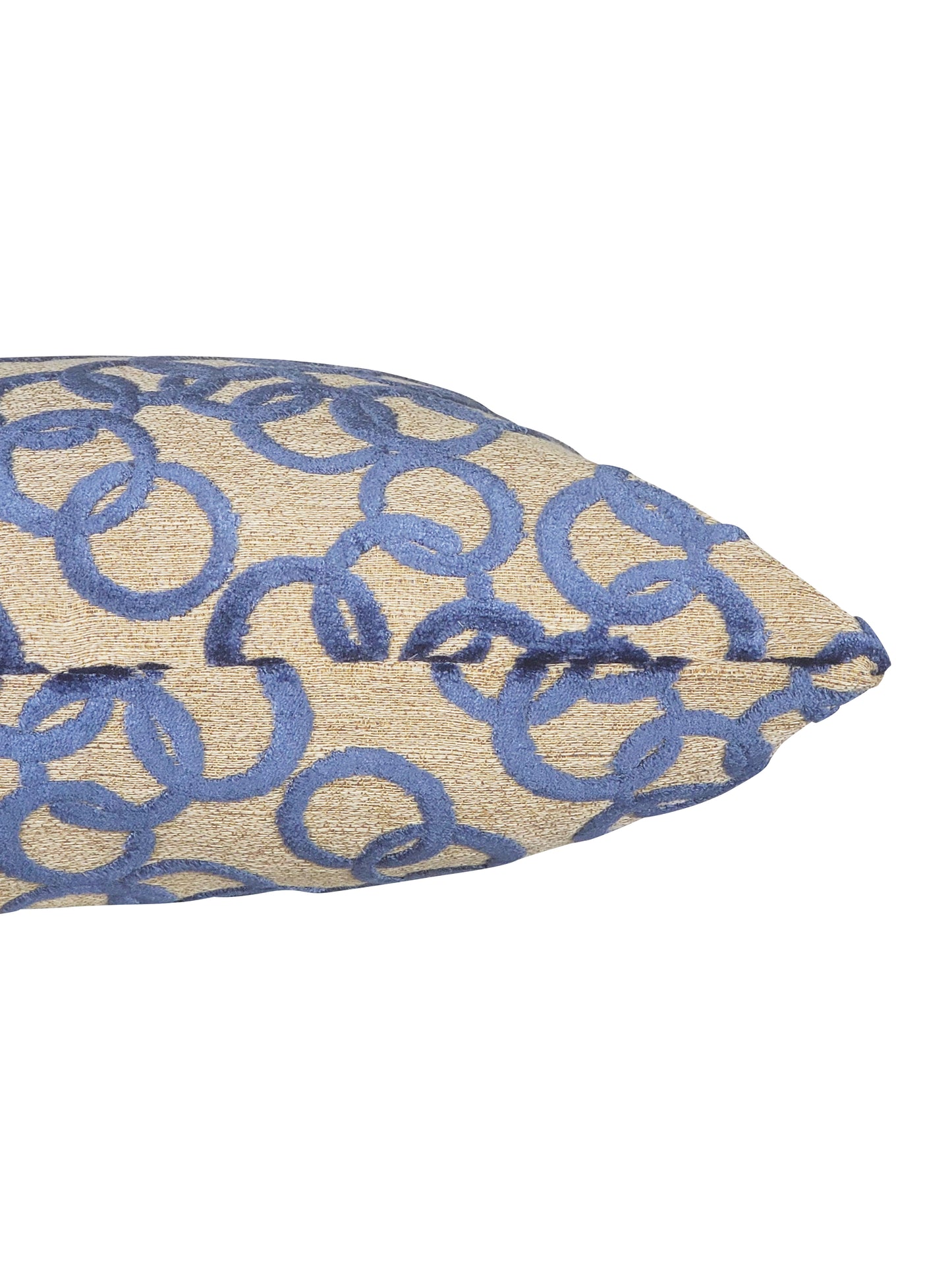 Sky Blue Circles Pillow