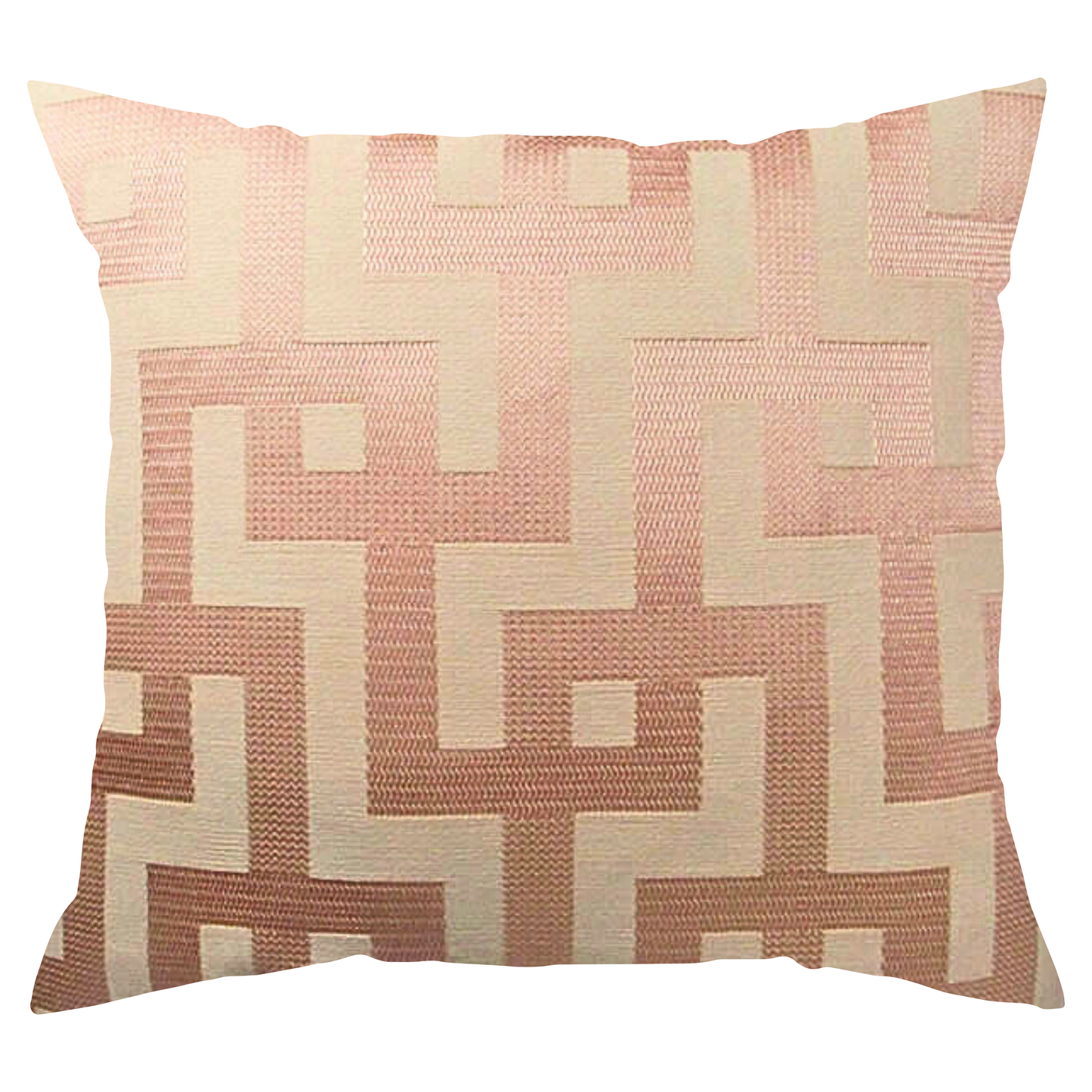 Light Pink Maze Pillow