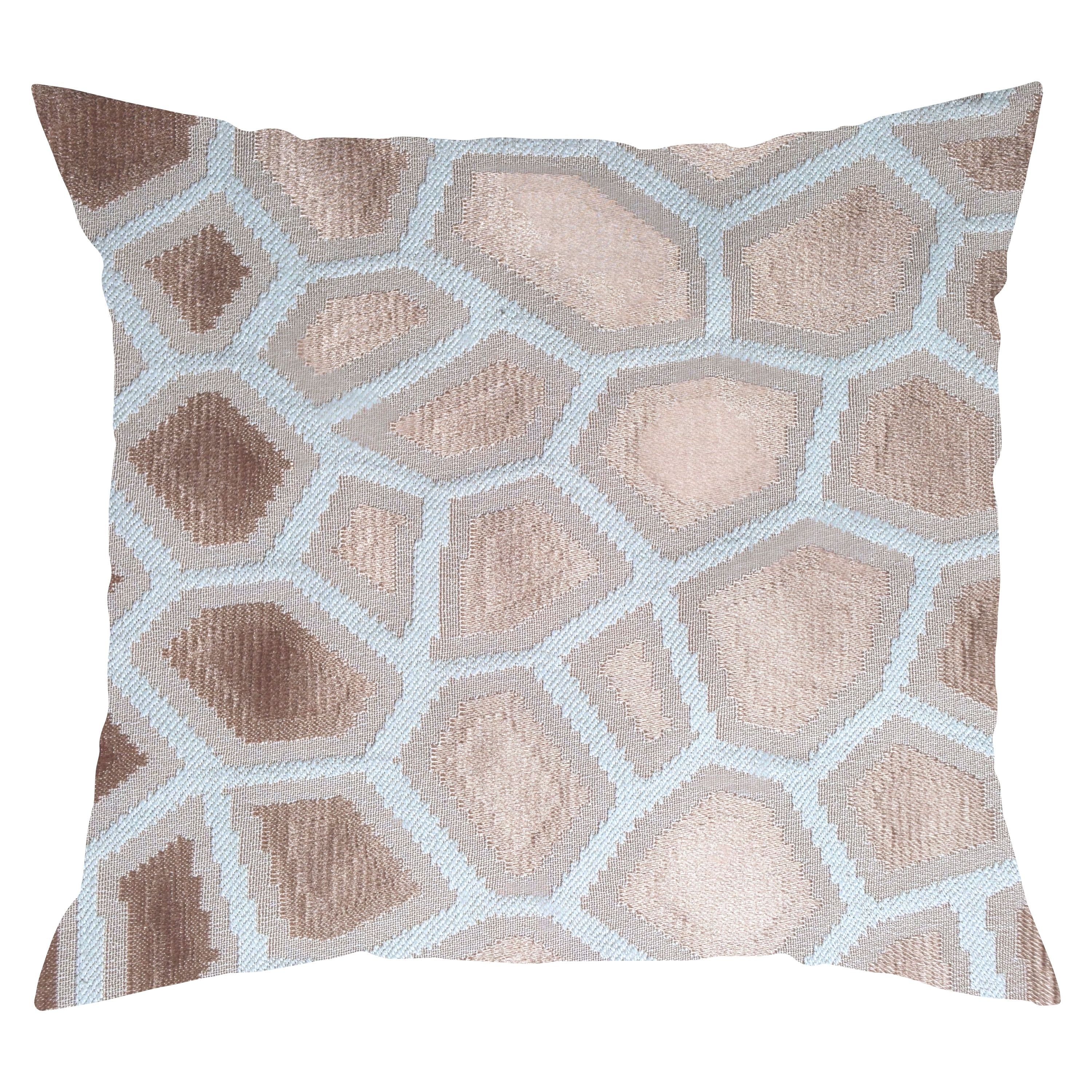 Blush Safari Throw Pillow