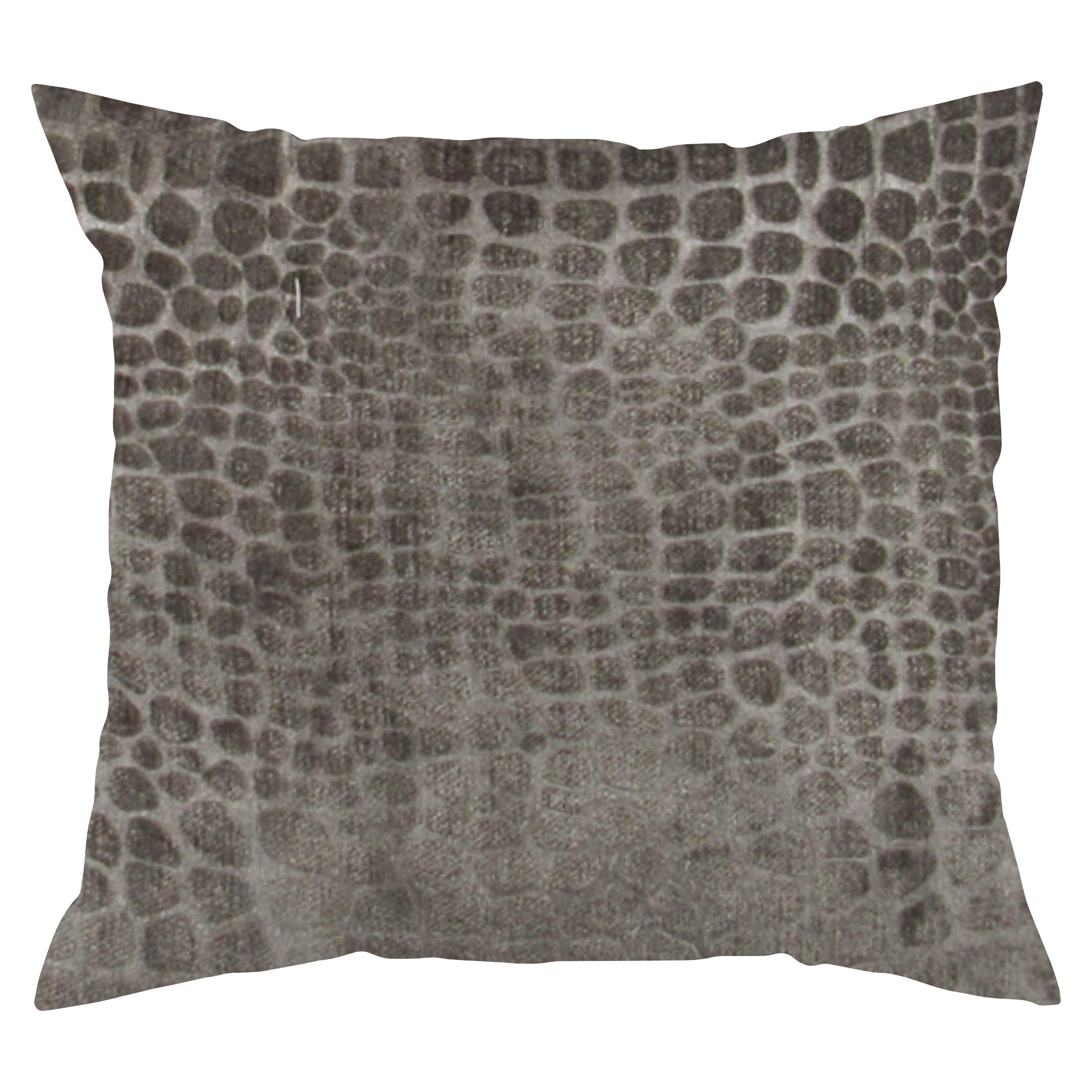 Wildly Gray Velvet Pillow