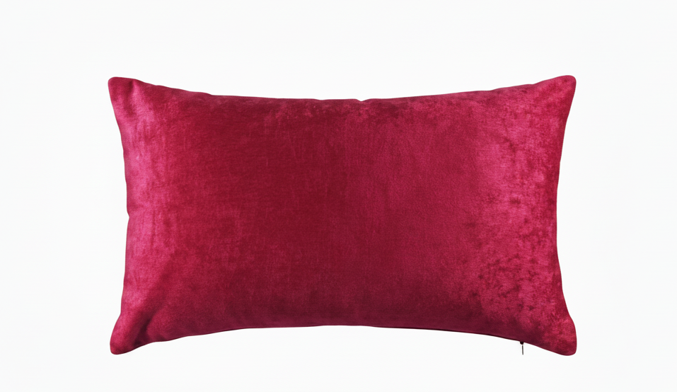 hot-pink-chenille-lumbar