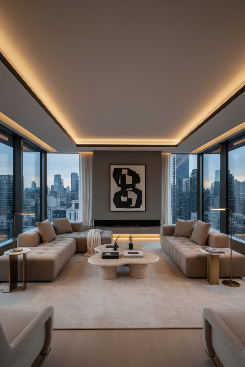 Modern Luxury Living Room