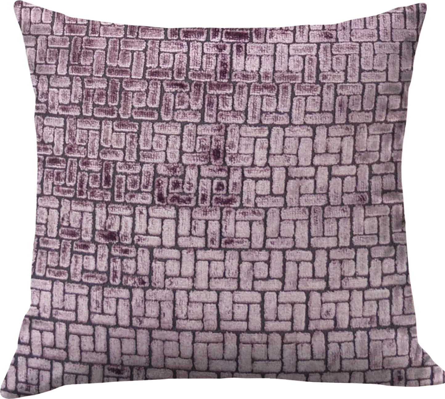 Violet Brick Pillow