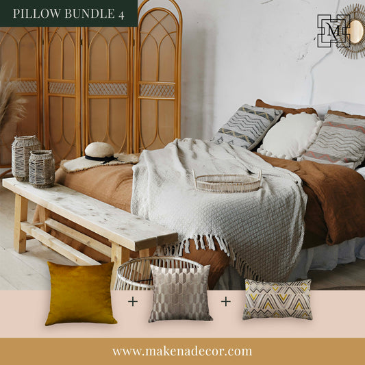 Bohemian Bliss Set | 3 Pillow Covers