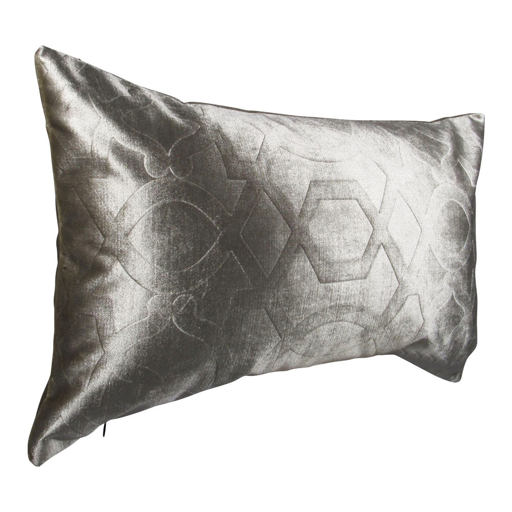 Silver Throw Pillows | Glitter Throw Pillows | Makena Decor