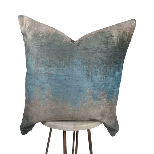 Blue Serene Pillow | Colorful Throw Pillows | Makena Decor