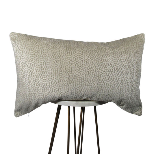 Muted Gray Dots Pillow