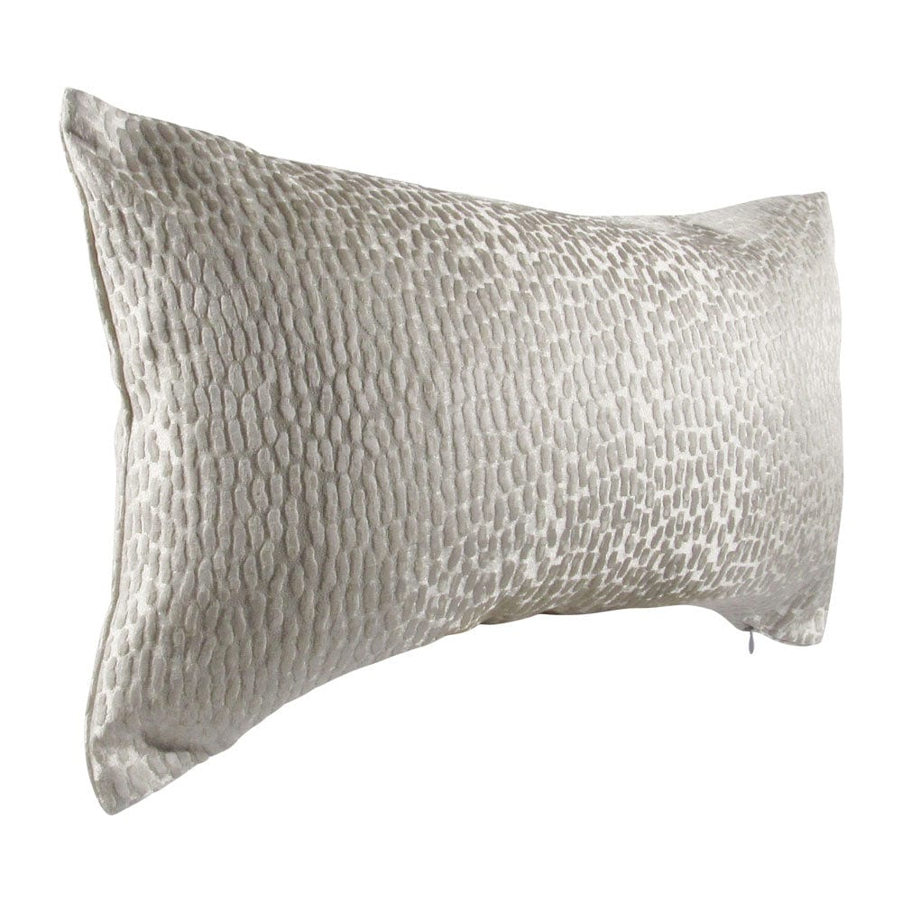 White throw pillow cover, 13x21 size.