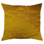 Ochre Gold Velvet Pillow