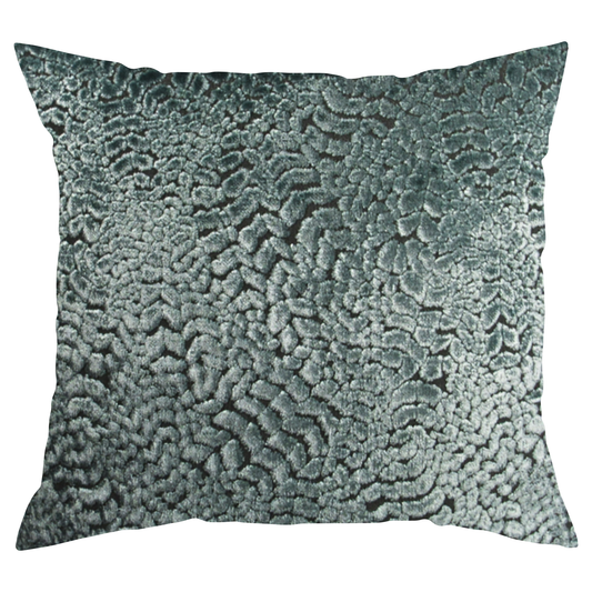 Aqua Green Velvet Pillow