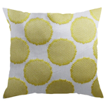 Yellow Polka Dots Pillow