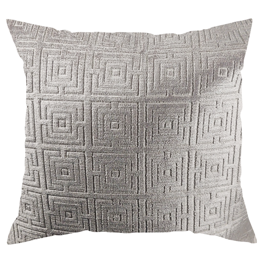 Sterling Greek Key Pillow