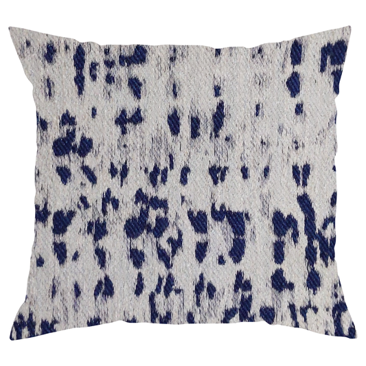 Navy Speckled Pillow