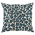 Animal Print-Blue Pillow