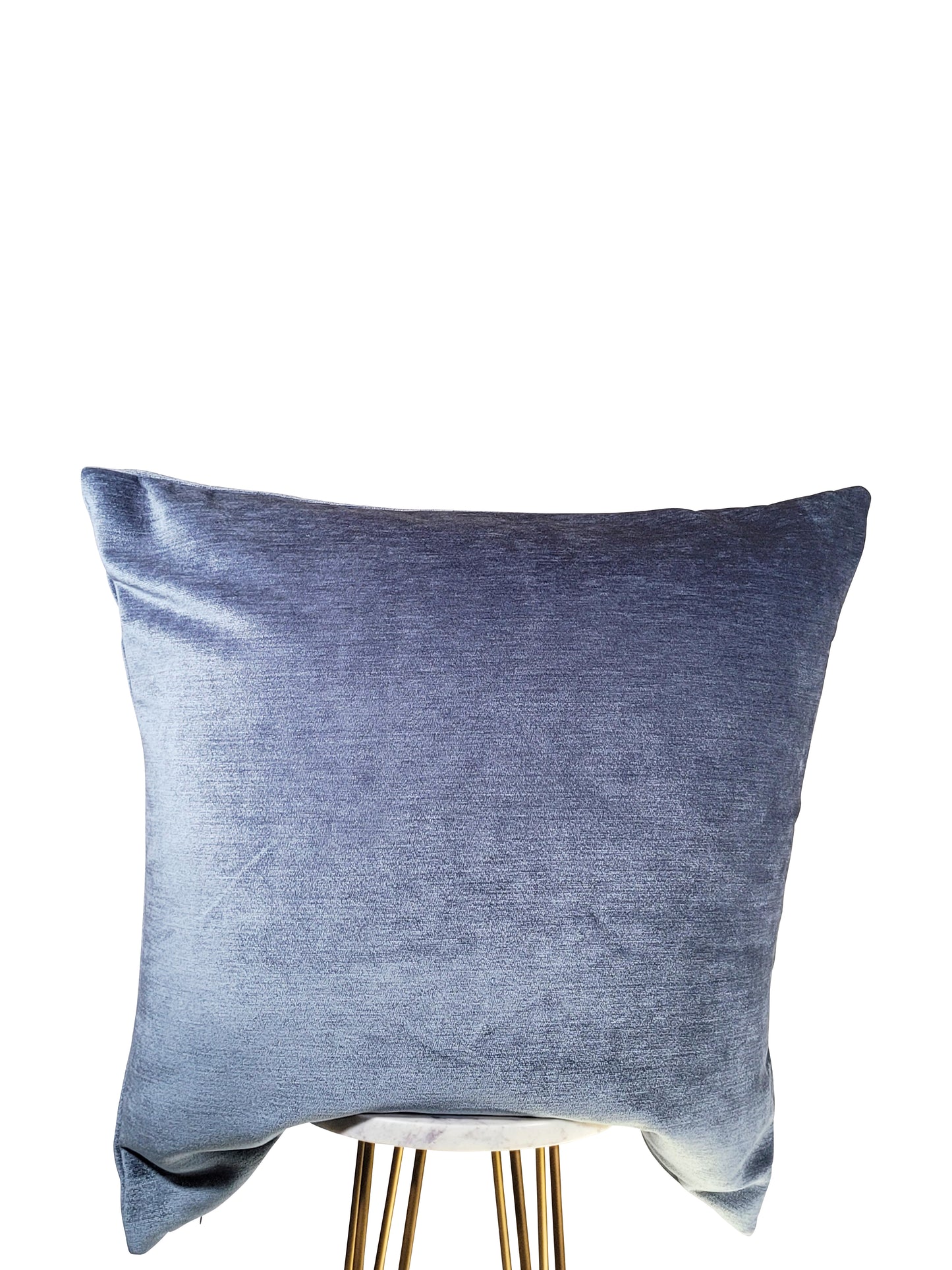 Baby Blue Velvet Pillow