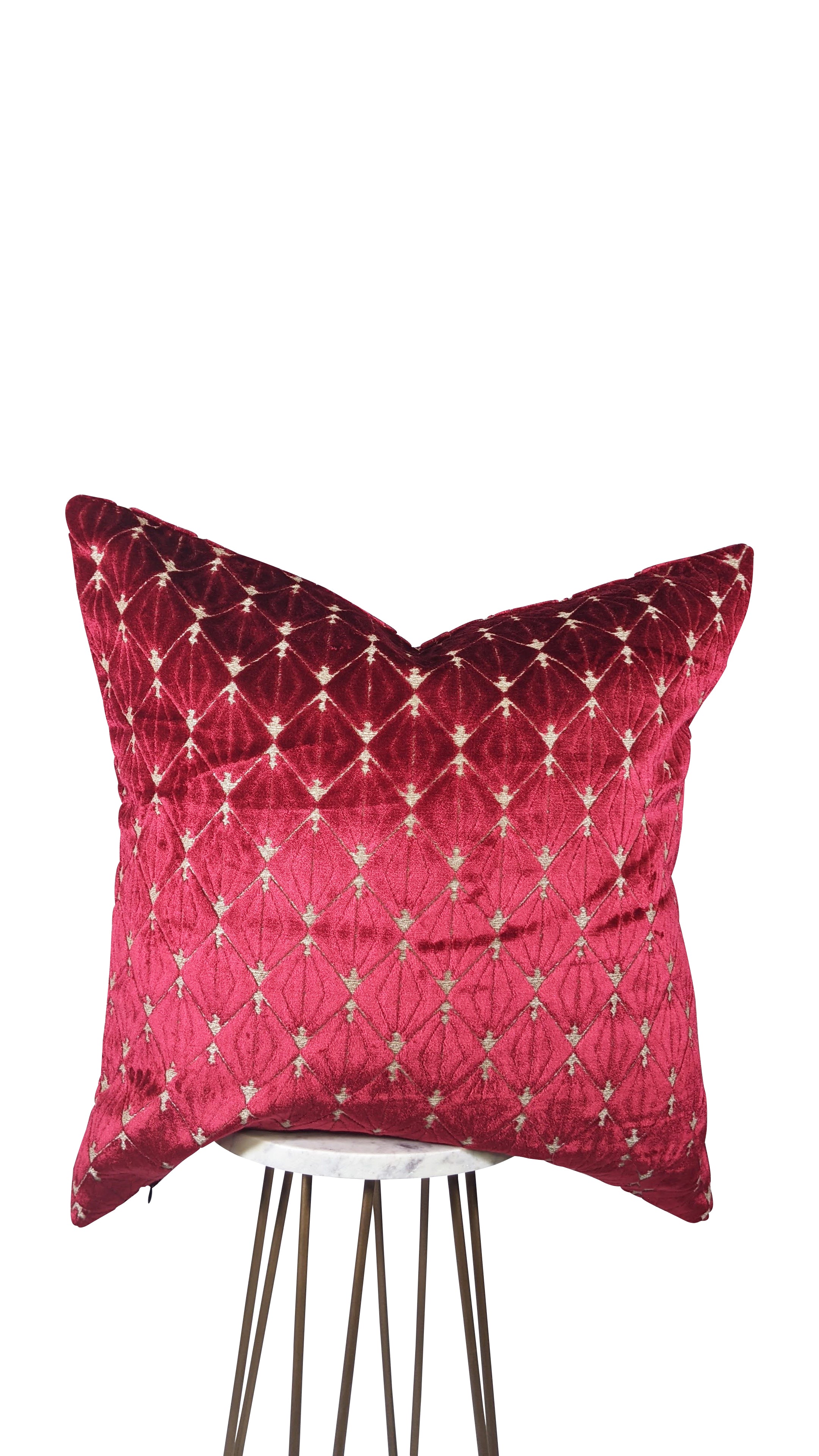 Crimson Red Pillow