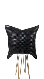 Black Woven Pillow