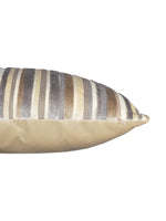 Toasted Almond Striped Pillow