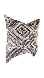 Cut Velvet Animal Print Pillow