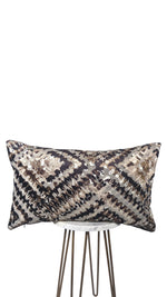 Cut Velvet Animal Print Pillow