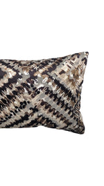 Cut Velvet Animal Print Pillow