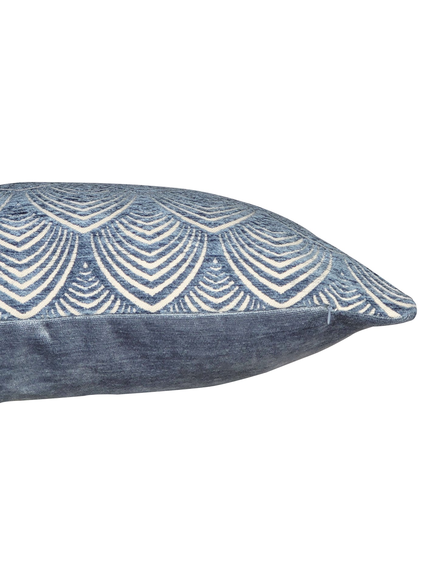 Blue Scallop Pillow