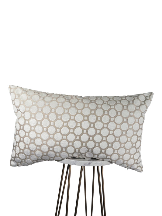 Bright White Dots Pillow