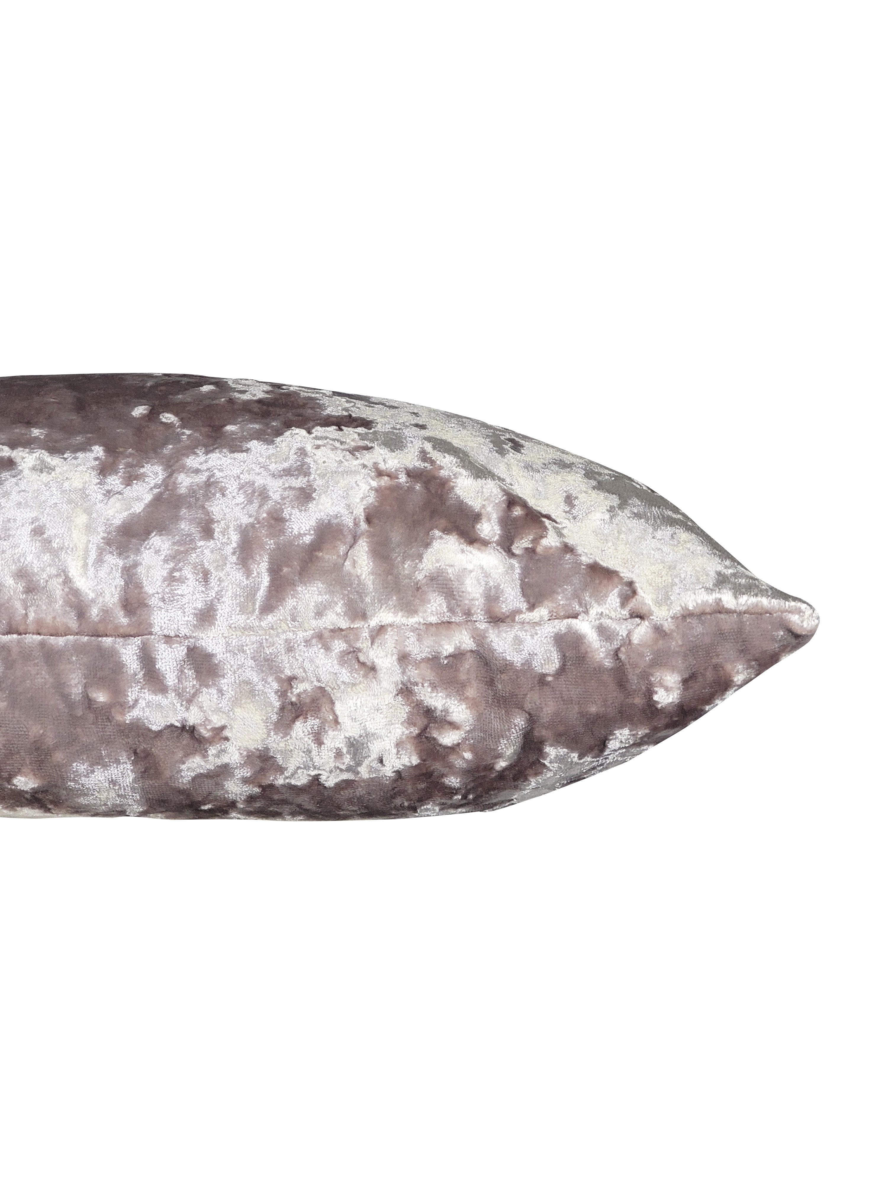 Iridescent Crushed Velvet Pillow