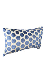 Baby Blue Polka Dot Pillow