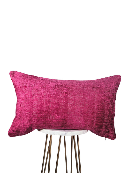 Fuchsia Speckled Pillow