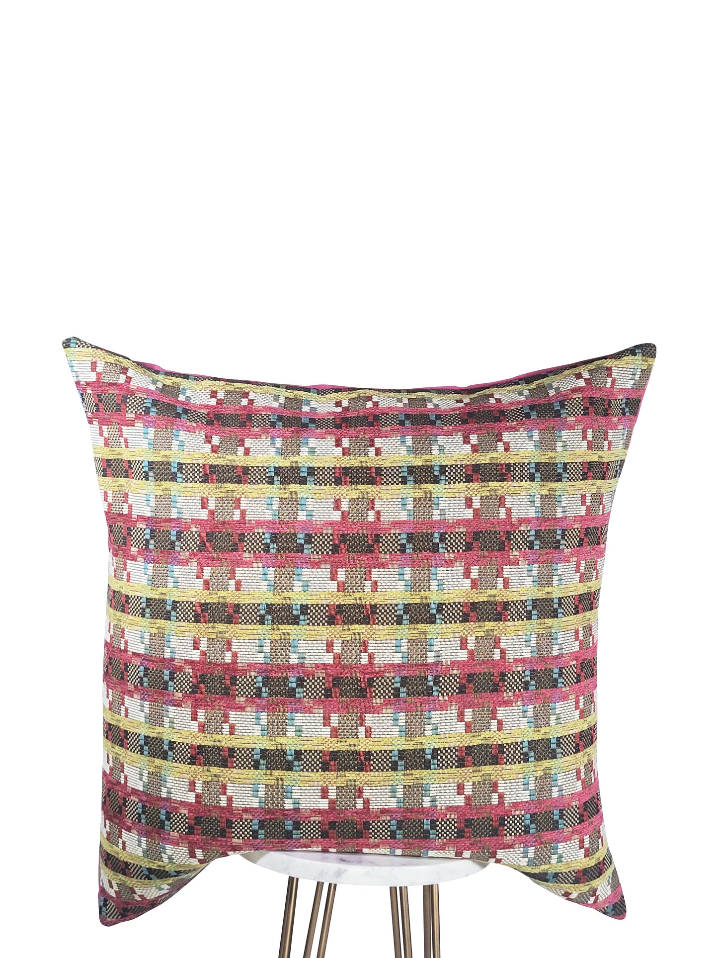 Striped Pink Pillow