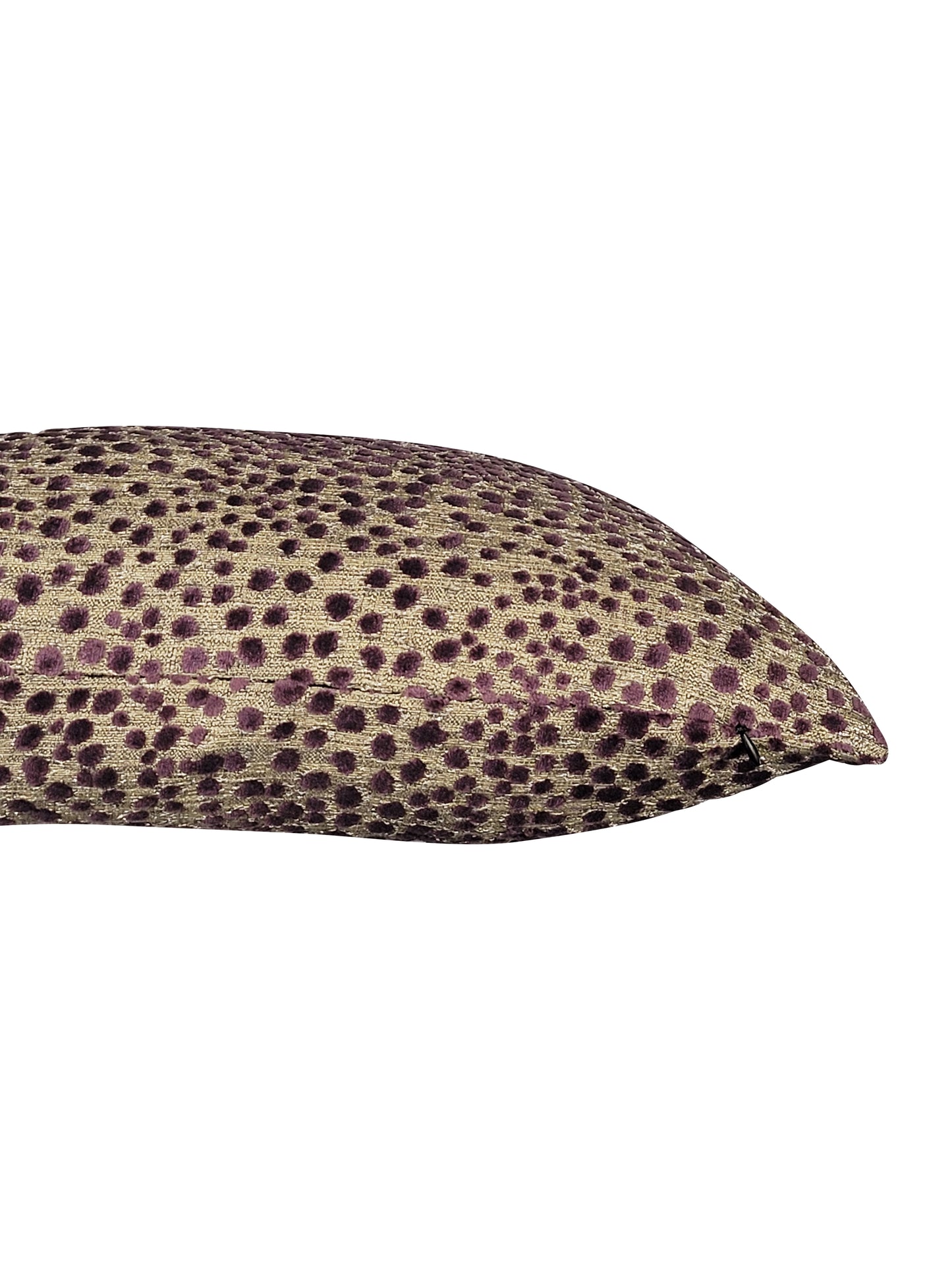 Small Purple Dots Pillow