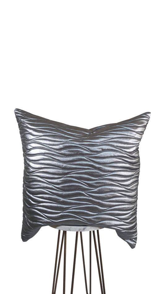 Platinum Waves Pillow