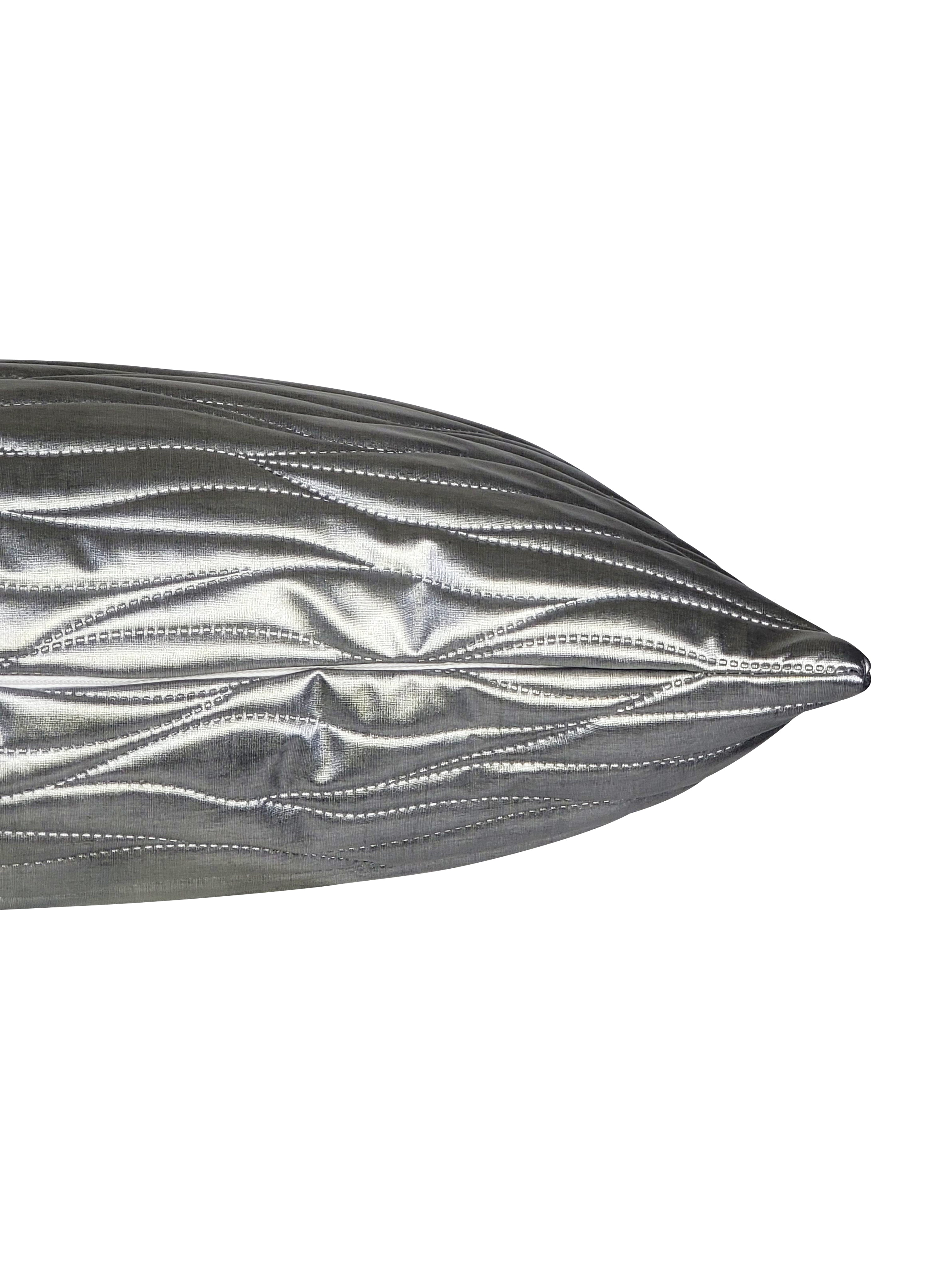 Platinum Waves Pillow