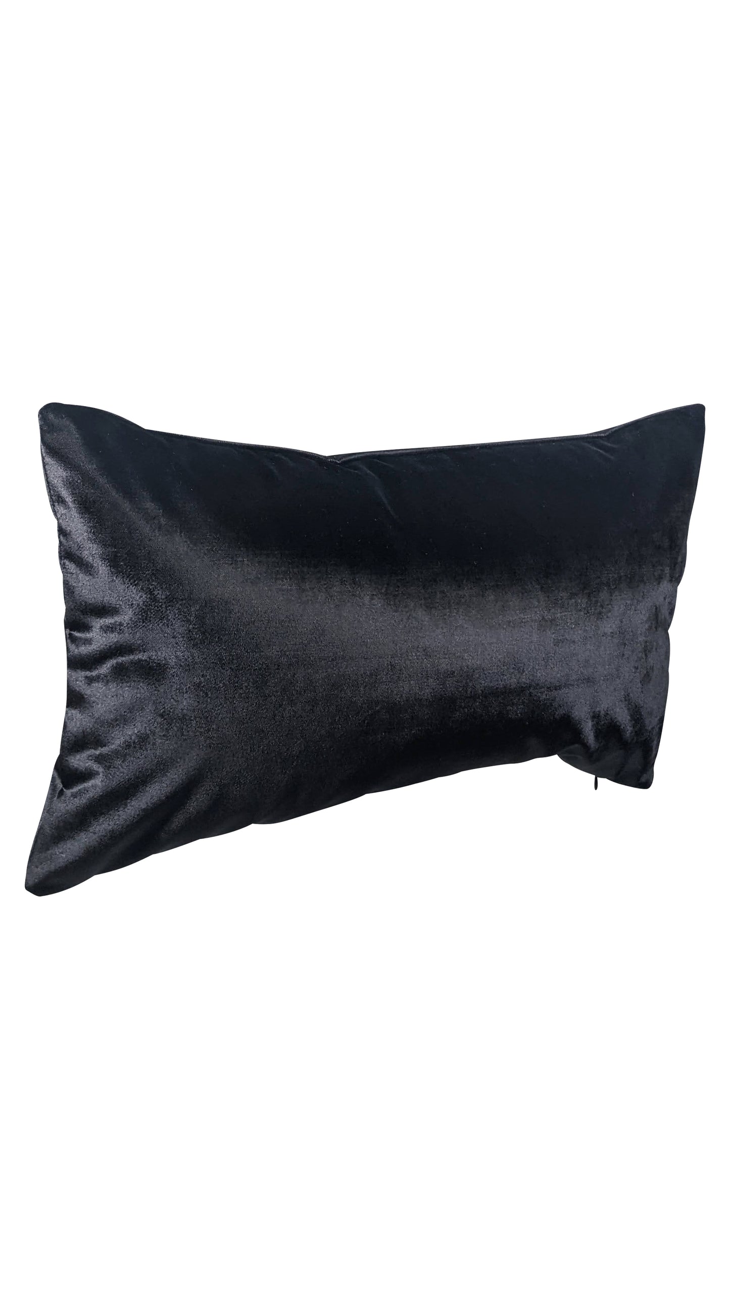 Jet Black Glow Pillow