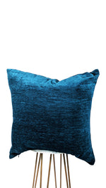 Teal Chenille Pillow