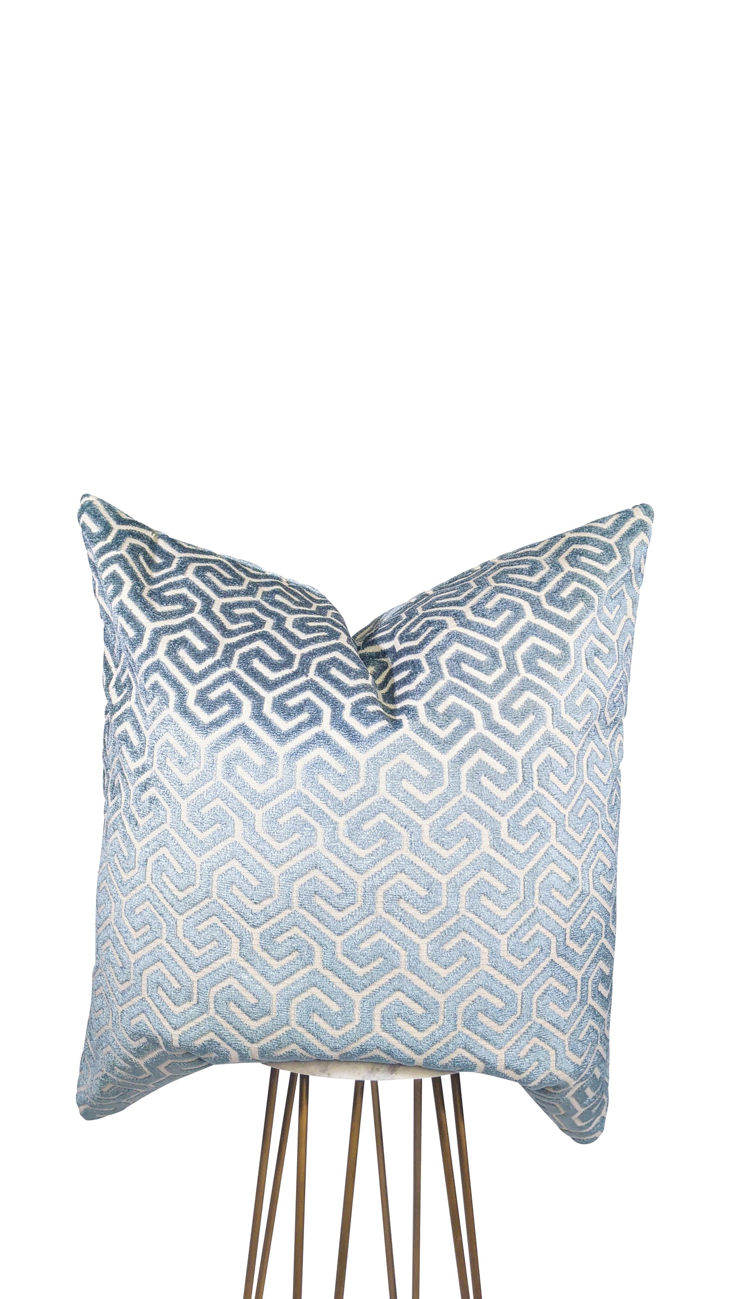 Electric Blue Pillow