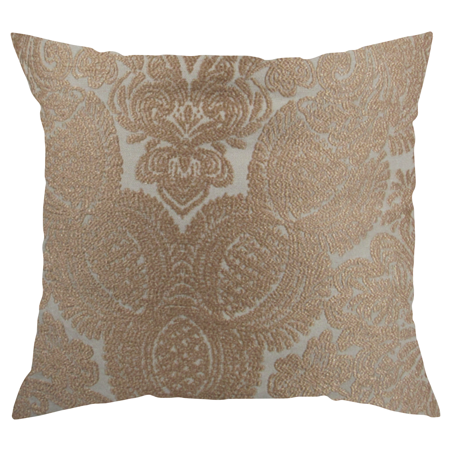 Pale Pink Damask Pillow