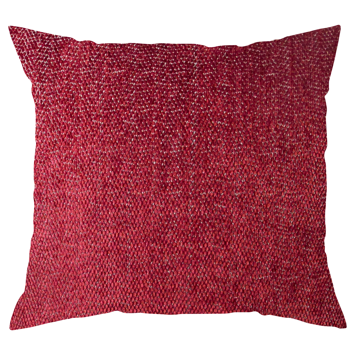 Red Currant & Gray Pillow